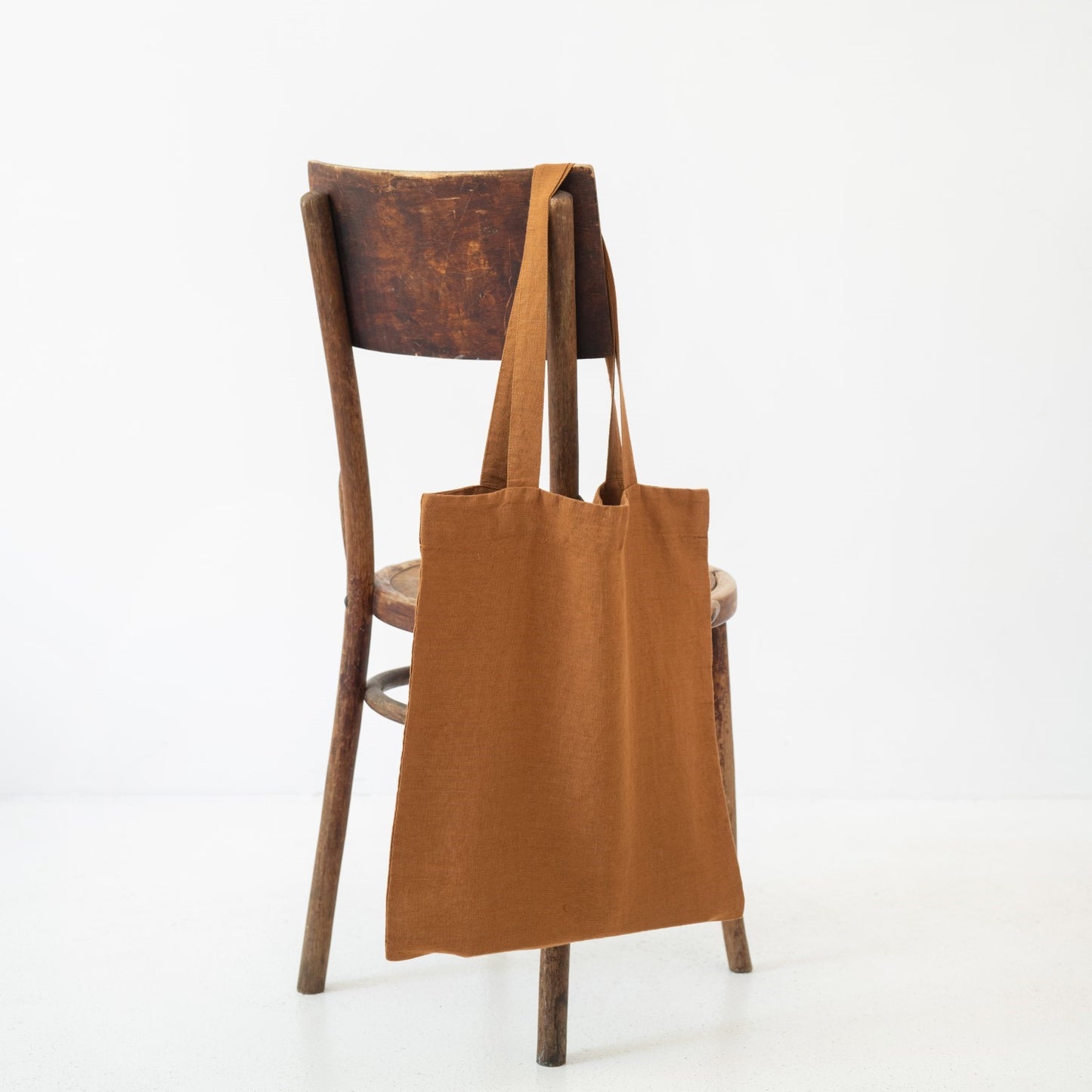 Linen Tote Bag - Hazelnut