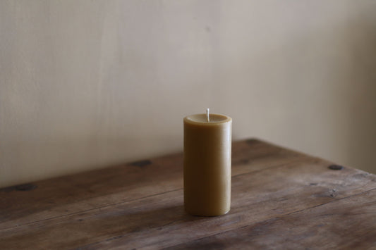 Medium Beeswax Candle 15.5X7.5