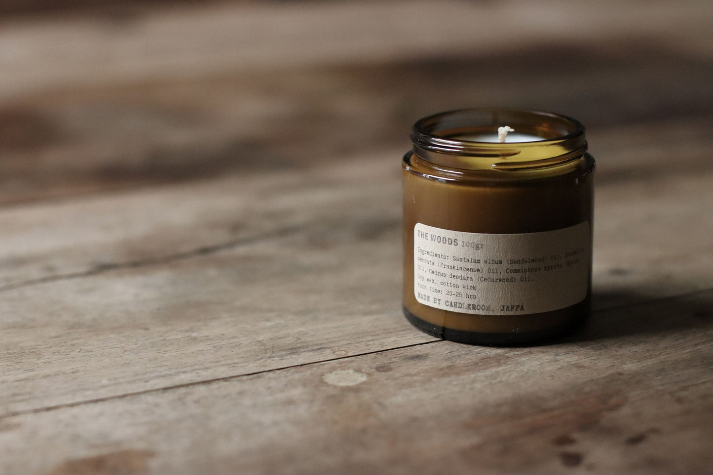The Woods Mini Botanical Candle