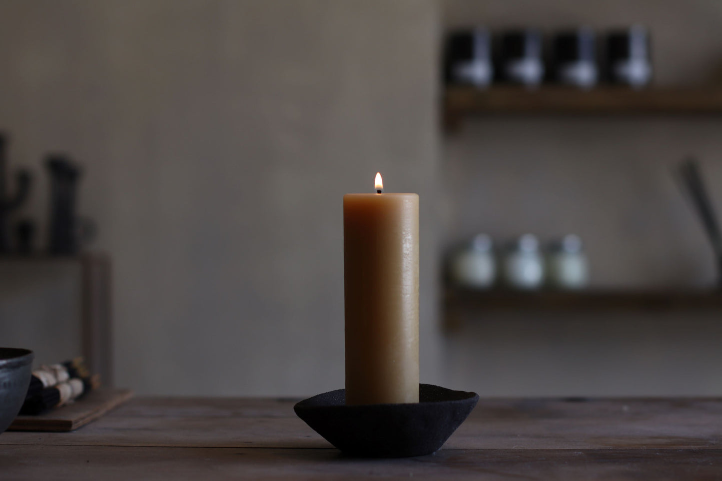 Small Thin Beeswax Candle 15X4.5