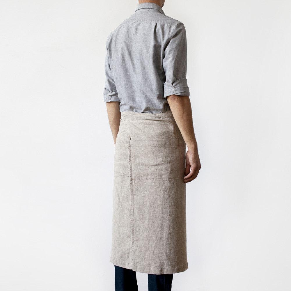 Sand Garcon Linen Apron