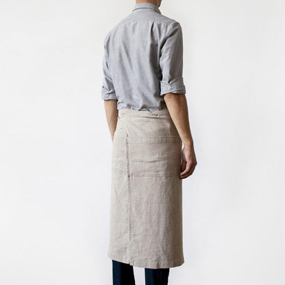 Sand Garcon Linen Apron