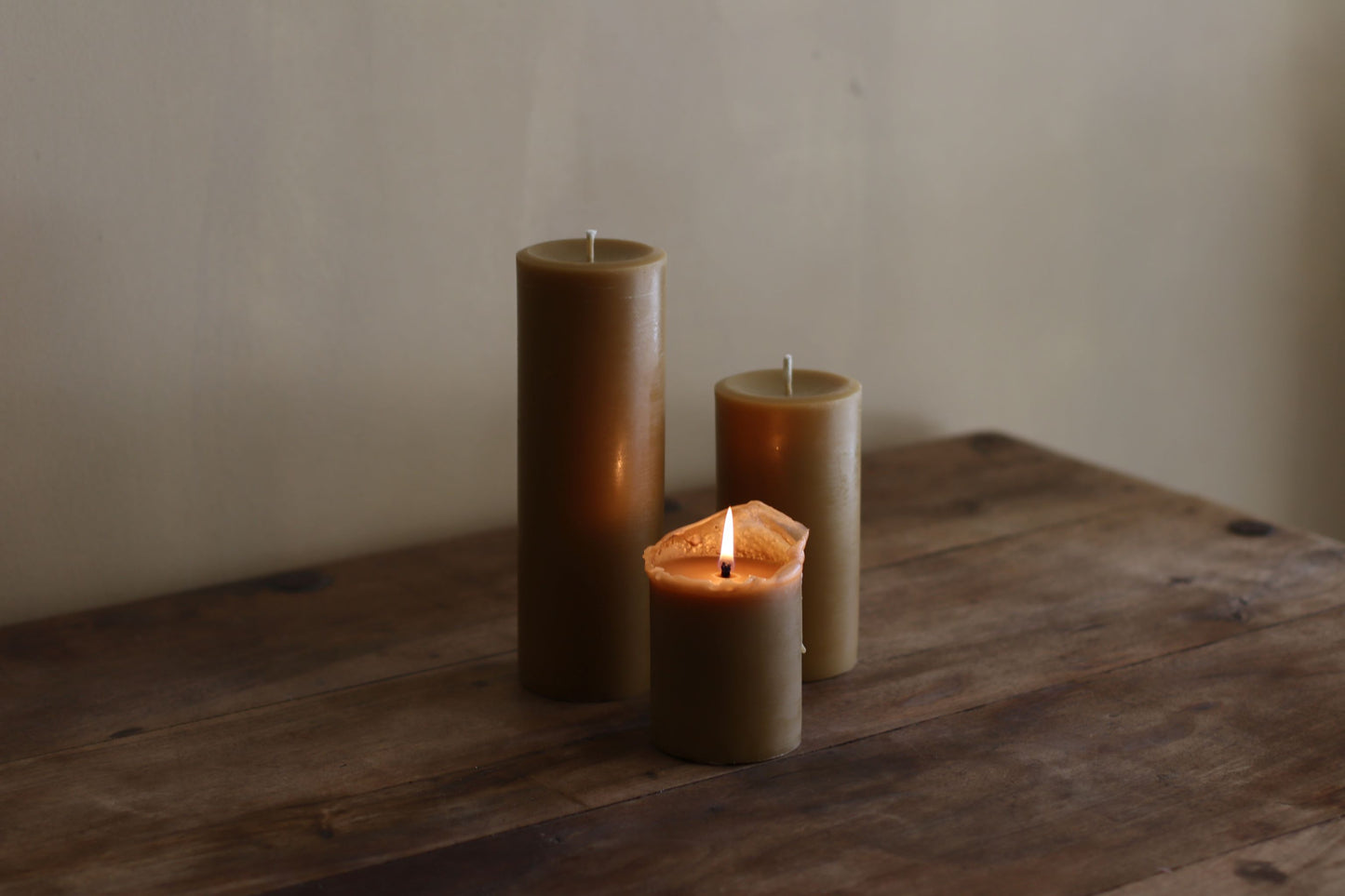 Large Beeswax Candle 22X7.5