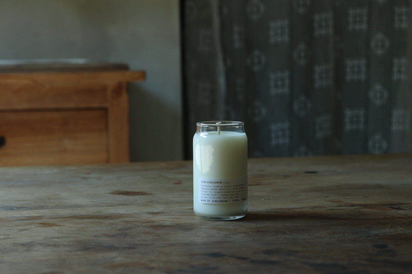 Sam Habsamim Small Botanical Candle