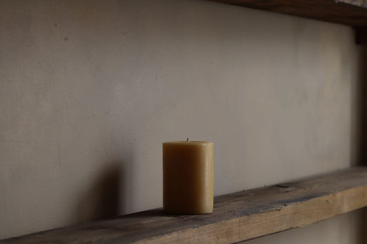 Small Beeswax Candle 10.5X7.5